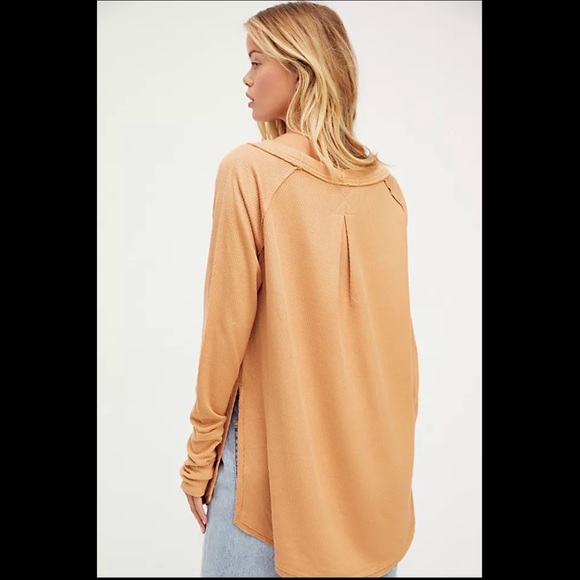 Free People * Staycation Thermal * Light Earth * Sz S * - Picture 2 of 7